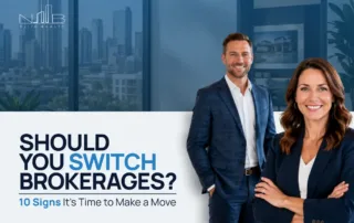 Experienced real estate agent deciding whether to switch real estate broker